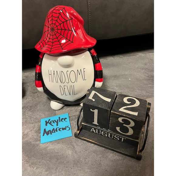 Rae Dunn Kitchen Rae Dunn Handsome Devil Gnome Spider  Cookie